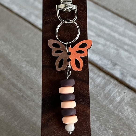 Keychain  | Handmade Keychain | Beaded Keychain - Picture 5 of 6